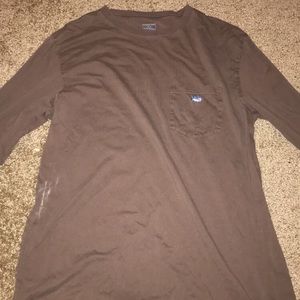 Brown southern tide shirt